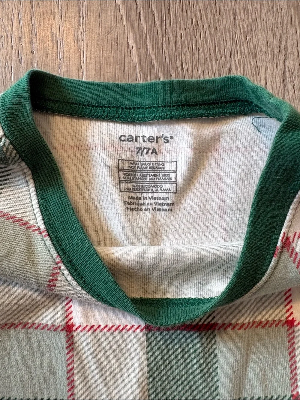 Little Boys Holidays Pajamas (2) - Size 7
